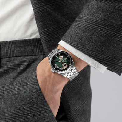 ジャズマスター Open Heart Auto 42mm