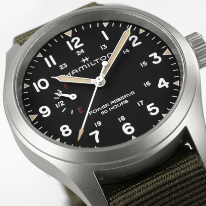 カーキ フィールド Mechanical Power Reserve