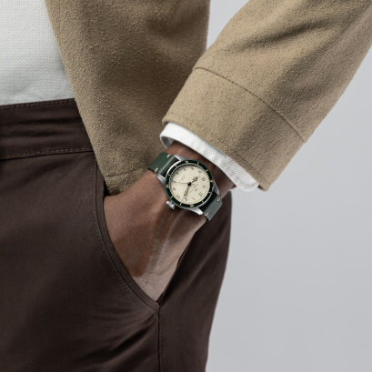 カーキ アビエーション Pilot Pioneer Auto 38mm