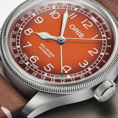 ビッグクラウン ポインターデイト オリスXチェルボボランテ