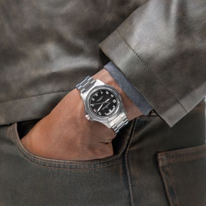 カーキ フィールド キング デイデイト オート