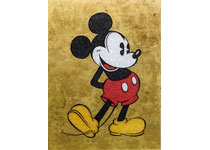 ジュエリー絵画® ディズニー 「ミッキーマウスゴールド」（Mサイズ）